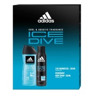 Zestaw 2023 Adidas Men Ice Dive dezodorant + żel P/P