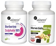 Aliness Berberín 400 mg + Moruša biela 500 mg Chudnutie Metabolizmus Chuť do jedla