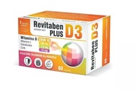 Revitaben D3 Plus, 60 kapsúl