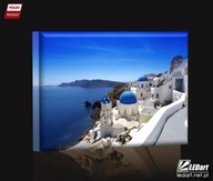 Obraz Grécko Santorini - 100x65 cm