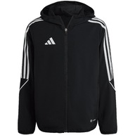 Kurtka dla dzieci adidas Tiro 23 League Windbreaker czarna IA1623 176cm