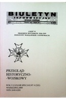 Przegląd historyczno-wojskowy Kwartalnik Rok V (LV