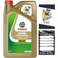 OLEJ SILNIKOWY CASTROL 5w40 5w-40 EDGE TITANIUM FST TURBO DIESEL TD 5L