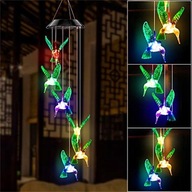Solar Light Wind Chime LED String Światła ogrodowe