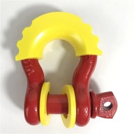 1 szt. żółty D-Ring czerwony 13T z zestawem do wci