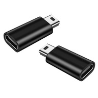 Adapter Micro B do typu C 5-pinowy męski Mini USB