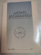 Archivia ecclesiastica