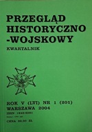 Przegląd historyczno-wojskowy Kwartalnik Rok V (LV