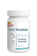 Dolvit Probiotic 60 tabletek Probiotyk i Prebiotyki dla Twojego Psa i Kota