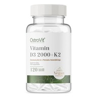 OstroVit Vitamín D3 2000 + K2 120 kapsúl VEGE