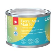 Tikkurila Everal Aqua Matt 10 Základňa A matný smalt na drevo a kov 0,45l