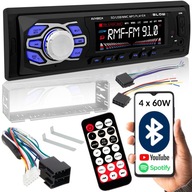 RADIO SAMOCHODOWE BLUETOOTH 1-DIN USB AUX SD MP3