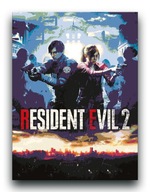 Resident Evil 2 - OBRAZ 40x30 plakat gra 5 7 6 4 3