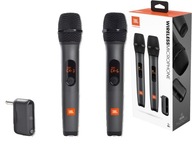 Mikrofon bezprzewodowy JBL, 2 sztuki (JBL WIRELESS MIC) Czarny