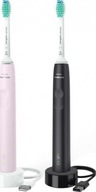 Szczoteczka soniczna zestaw Philips Sonicare HX3675/15 różowy/czarny 2 szt.