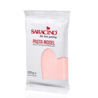Różowa jasna masa cukrowa do ciast tortów figurek Saracino Pink Saracino