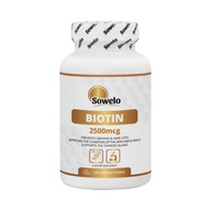 Sowelo Biotin 2500 mcg biotín tablety 120 ks.