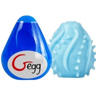 Masturbator Gegg z stymulującymi wypustkami - jajeczko TPE GVIBE