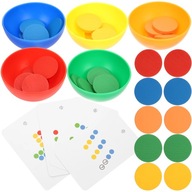 Toddler Learning Toys Karta rozpoznávania farieb