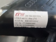 Audi Q7 4M handle inner left rear part rear 4M0839019C