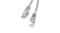 Kabel krosowy patchcord F/UTP kat.6 10m szary