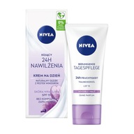 NIVEA 24H HYDRATÁCIA Upokojujúci krém pre citlivú pleť - s SPF15 50ml