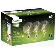 3x Żarówka LED E27 G95 8W Filament Globe LUMILED