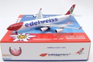 Model lietadla Airbus A340-300 Edelweiss 1:400 HB-JMC