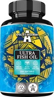 AH Ultra Fish Oil 200 kaps. rybí olej EPA DHA 75% Omega-3
