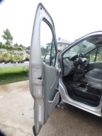 door left front TRAFIC 2 vivaro silver jl9m73