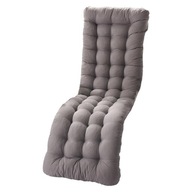 Garden Mat Office Chair Seat Cushions Beach Seat Pad Sunlounger Grey B