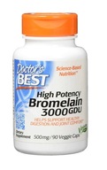 Bromelín kapsule Doctor's Best trávenie enzým