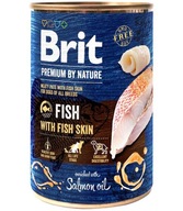 Brit by nature mokra karma dla Psa ryba 400g