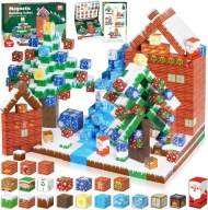 MAGNETICKÉ KOCKY VIANOCE 3D KOCKY PRE DETI - 300ks