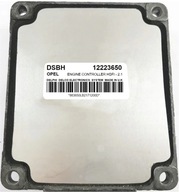 ECU SZÁMÍTÓGÉP OPEL ASTRA 1.6 DSBH 12223650 TISZTA, KÓDOLATLAN