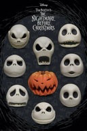 PLAKAT NIGHTMARE BEFORE CHRISTMAS JACK FACES 61x91