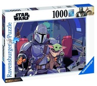 PUZZLE 1000 EL. MANDALORIAN ORYGINAŁ