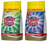 Proszek Power Wash Professional 2x 7,8 kg Uniwersalny i Kolor 260 prań