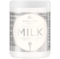 Kallos Milk Odżywcza maska do włosów 1000ml