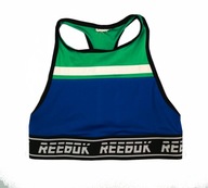 REEBOK sportowy stanik top logowany bokserka S