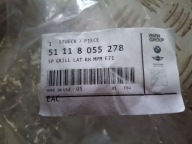 griglia Paraurti Anteriore Destro BMW X6 E71 2007R->