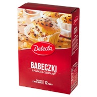 DELECTA Babeczki z płatkami czekolady, 280g