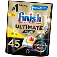 Finish Ultimate Plus Kapsułki do Zmywarki 45 Lemon