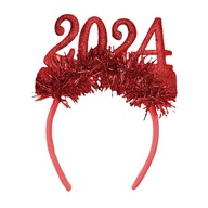 2024 Šťastný nový rok Čelenka Pokrývky hlavy Fotografické rekvizity