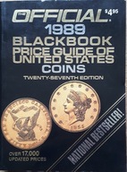 BLACKBOOK PRICE GUIDE OF UNITED STATES COINS 1989