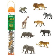 Sada figúrok v tube TOOB Safari Ltd Zvieratá Južnej Afriky 9ks.