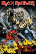 Plagát Iron Maiden The Number Of The Beast 90x60
