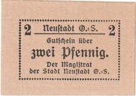Banknot, Niemcy, Neustadt Stadt, 2 Pfennig, valeur