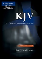 KJV Pitt Minion Reference Bible, Black Goatskin