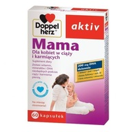 DOPPELHERZ AKTIV MAMA 60kaps ciąża DHA witaminy